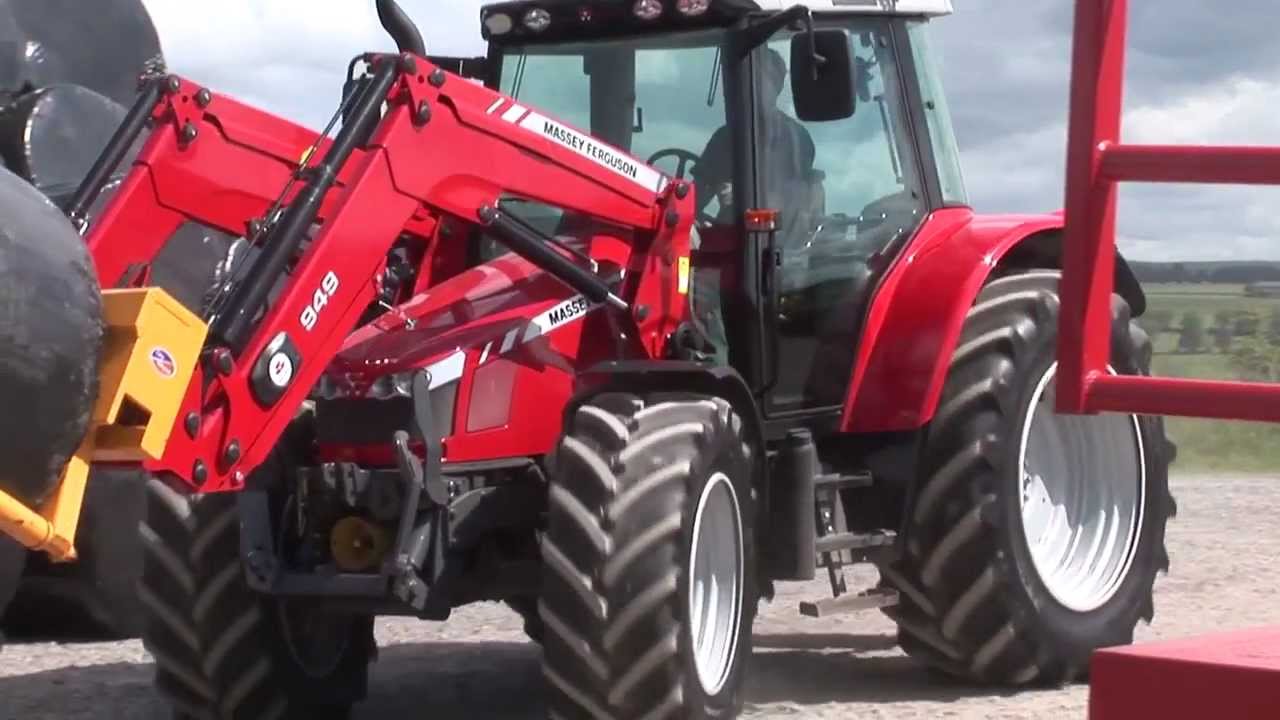 MF 5400 Mid HP Tractor with loader walkaround