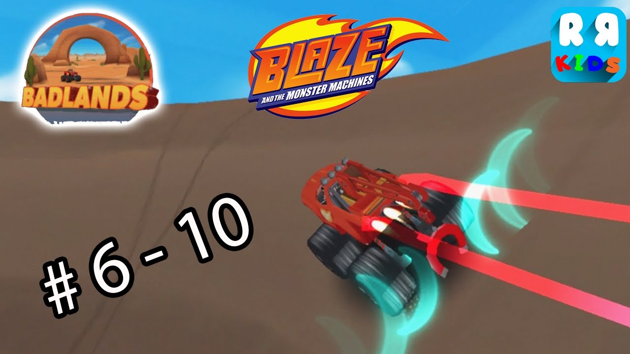 Blaze and the Monster Machines - Badland Track 6 - 10