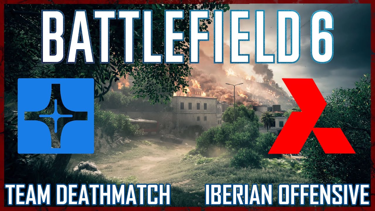 Battlefield 6 Team DeathMatch - Iberian Offensive MAP