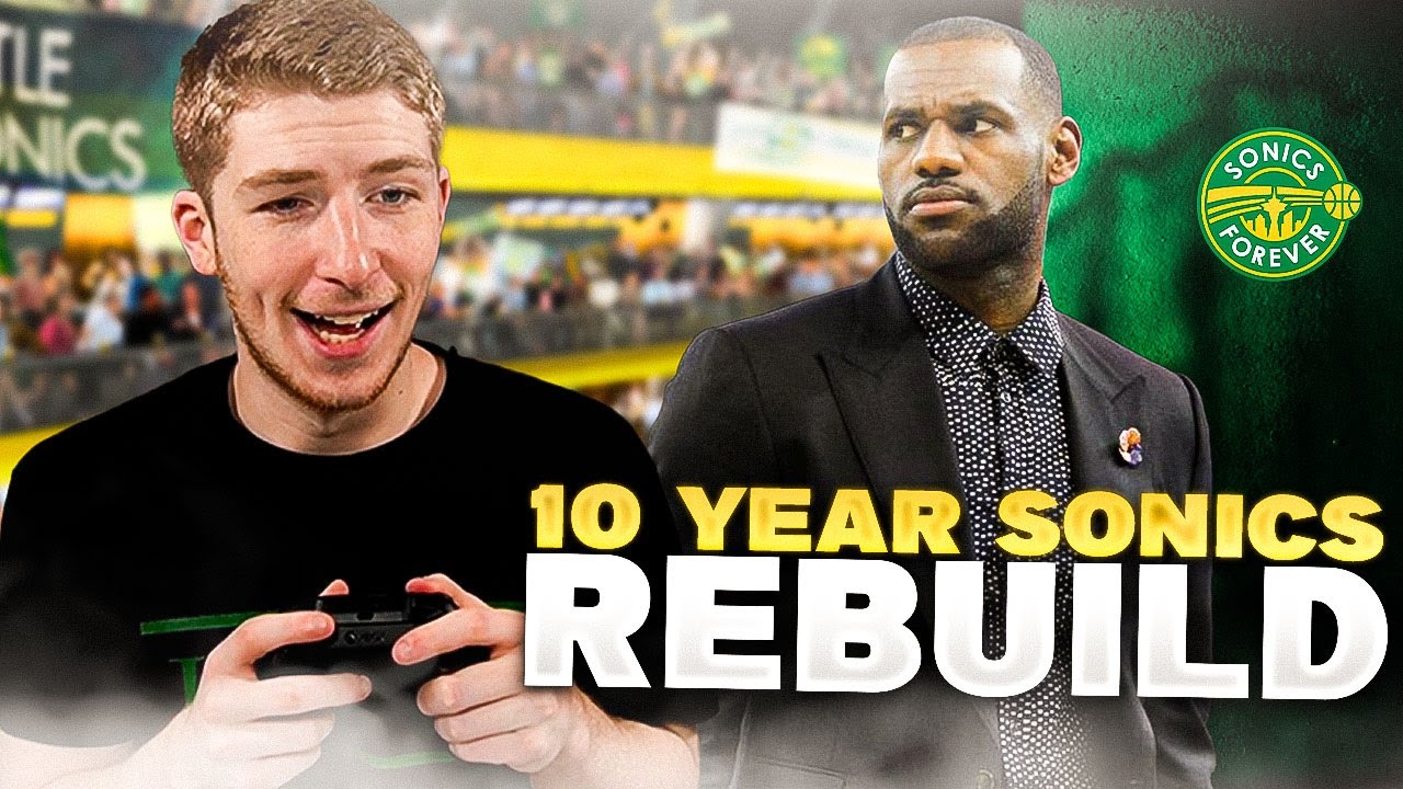 I did a 10 Year Seattle Sonics Expansion Rebuild In NBA 2K24..