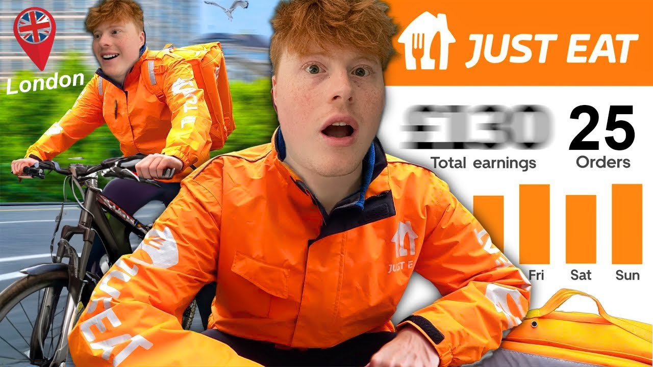Моя первая смена доставки Just Eat в центре Лондона! Клиент разозлился.