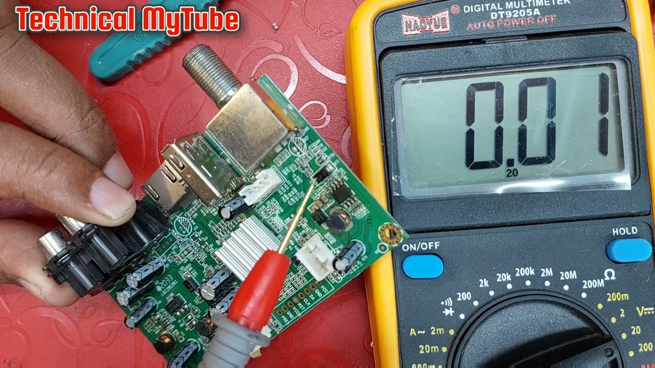 No signal problem Repair in gx6605s_nk set top box