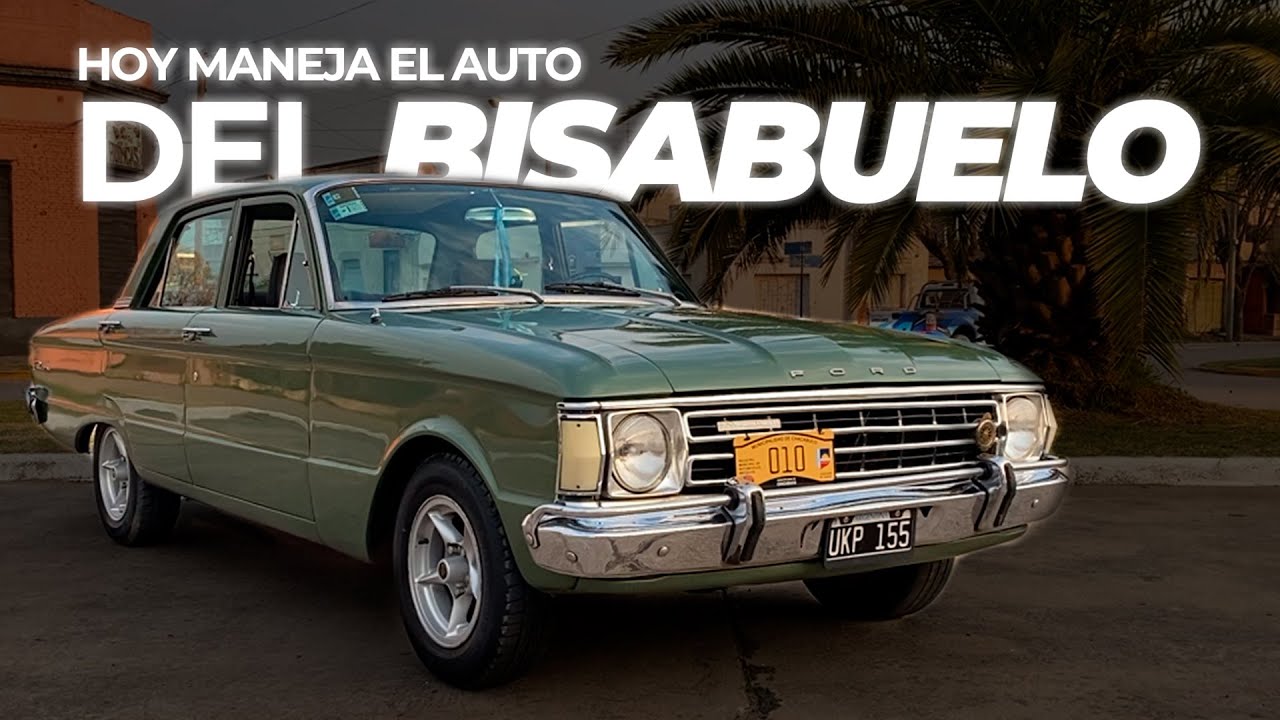 Lo COMPRÓ su BISABUELO de FÁBRICA y ahora lo rueda ÉL | El Ford Falcon de Nacho Zanardi.