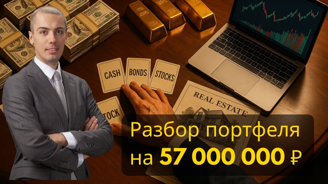 Разбор инвестиционного портфеля на 57 млн рублей