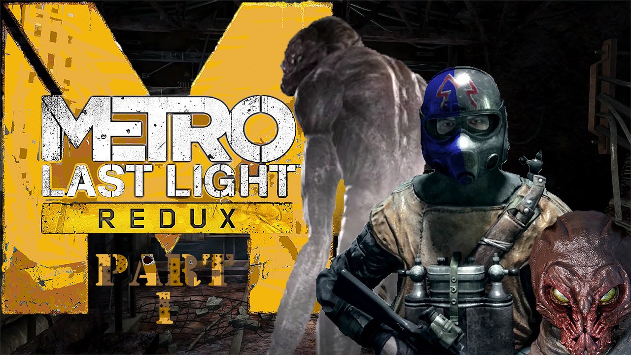 Let's Play Metro: Last Light Pt. 1 [Raw Footage] | I'm not a rabbit!