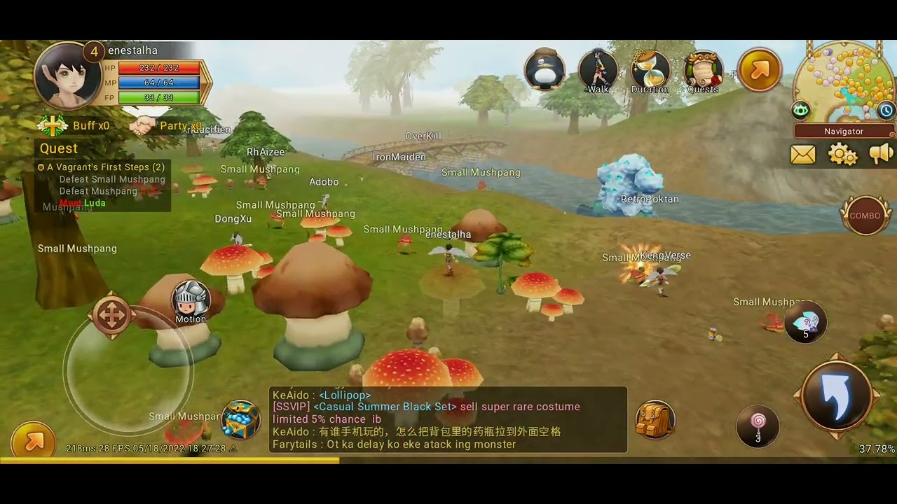 Flyff Universe Gameplay 2022 (Browser MMORPG)