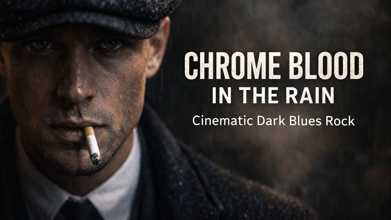 AISONIC &ndash; Chrome Blood in the Rain | Cinematic Dark Blues Rock (Official Video)