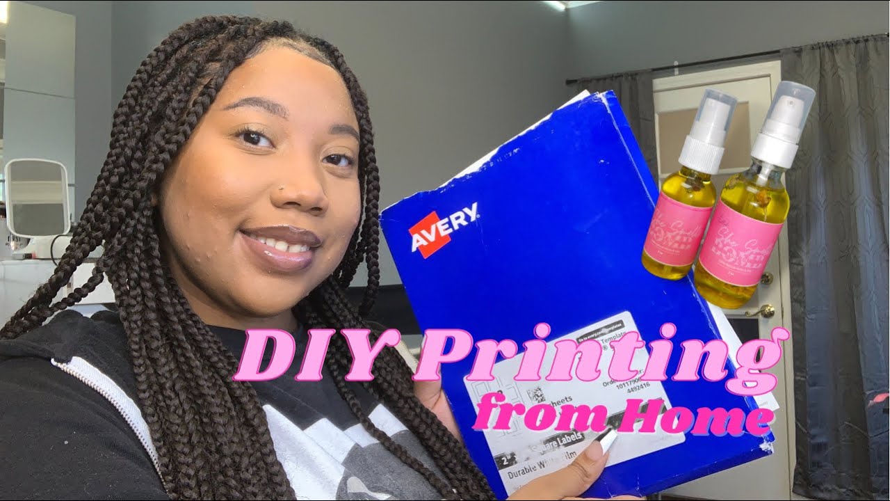 DIY Printing Labels For Your Skincare Business | Waterproof | Oil-proof