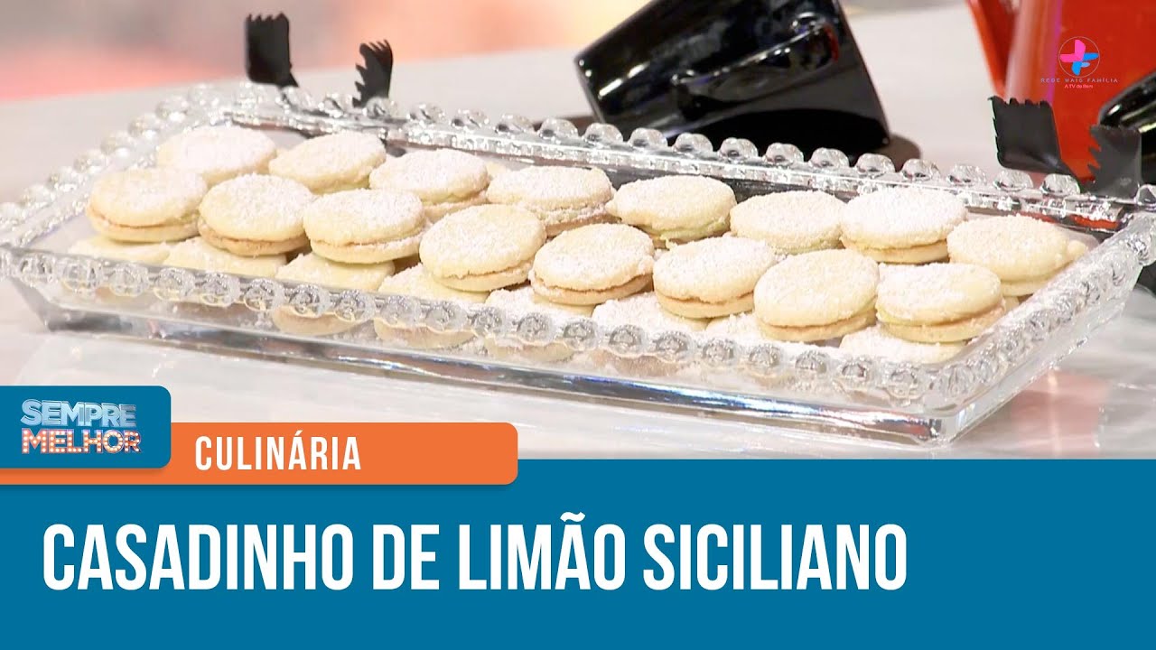 Casadinho de Limão Siciliano • Culinária | Sempre Melhor