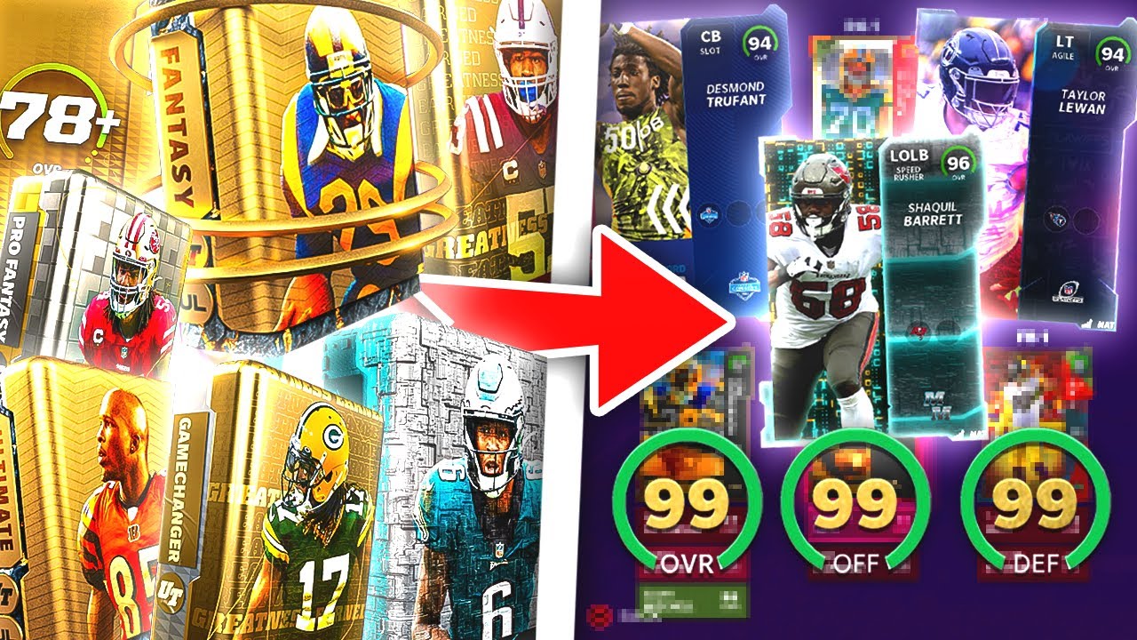 I Opened EVERY Pack In Madden 22 And Built This Team