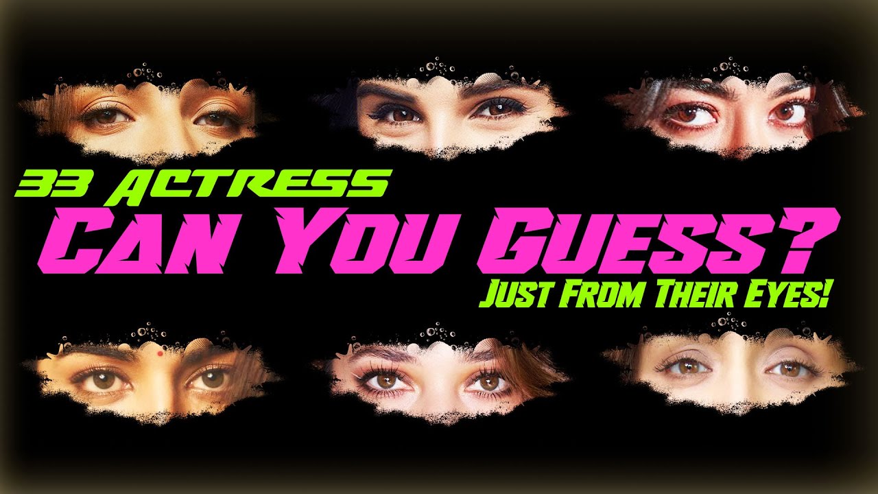Whose Eyes Are These? | Bollywood Actress Eye Quiz Challenge
