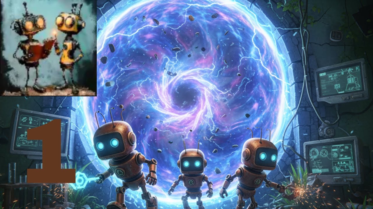 Tiny Robots: Portal Escape - Gameplay Walkthrough Part 1