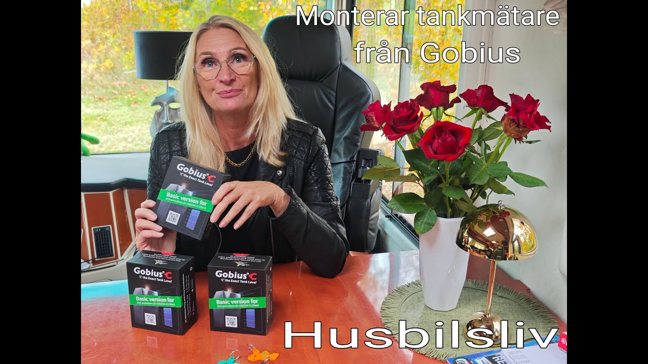 Vi monterar Gobius C Basic på våra tre tankar installationen ska ta 15 minuter per givare vi testar.