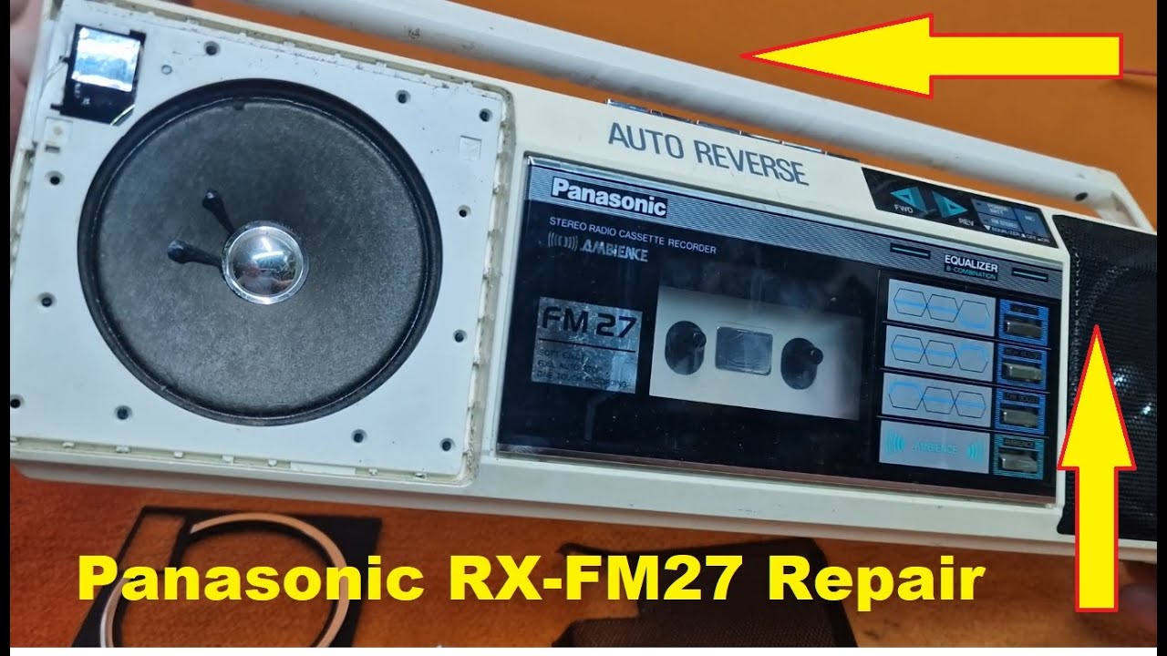 Panasonic RX-FM27 restoration!