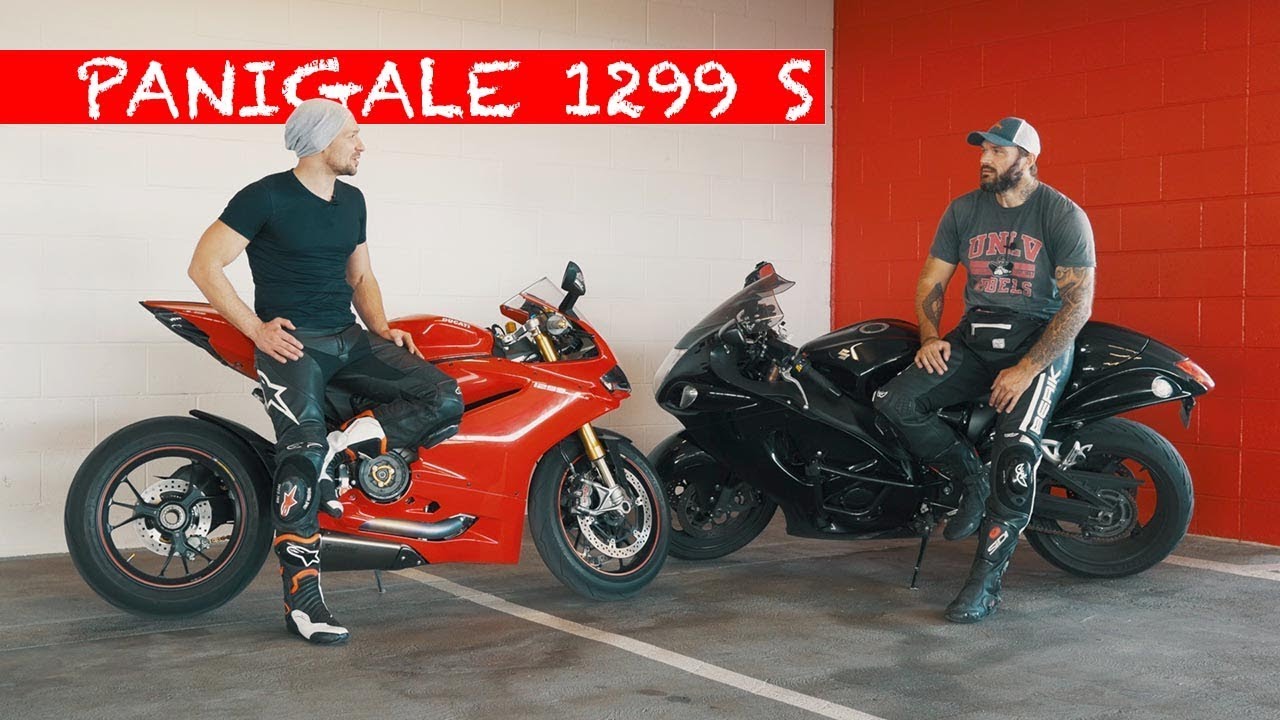 ОБЗОР DUCATI PANIGALE 1299S ОТЗЫВ О HAYABUSA НА РУССКОМ