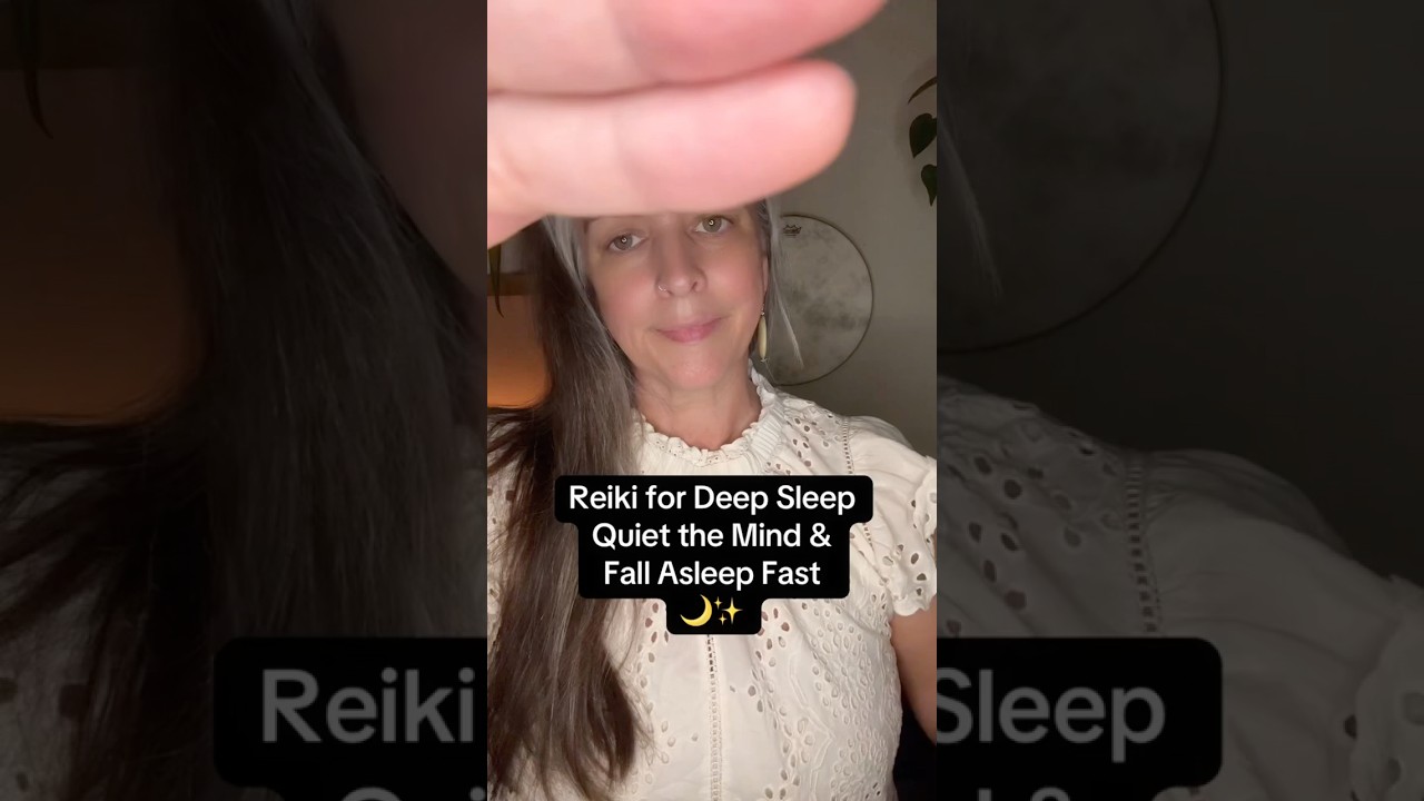 Reiki for Deep Sleep | Calm the Mind & Fall Asleep Fast😴 🌙 ✨