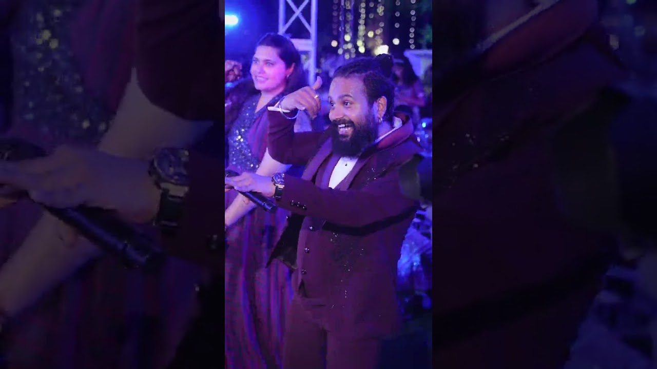 Destination wedding Sangeet | Indian wedding host | Udaipur | MyAnchorHimanshu