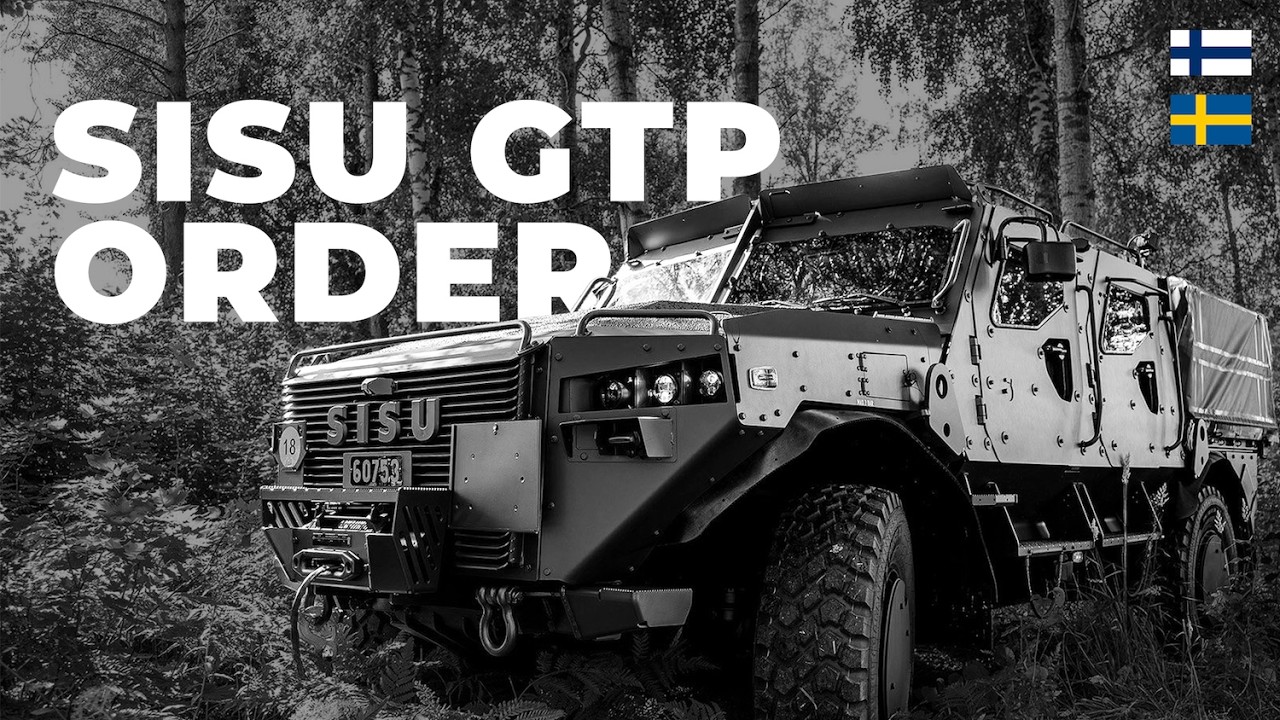 Швеция и Финляндия покупают больше SISU GTP Tactical 4x4