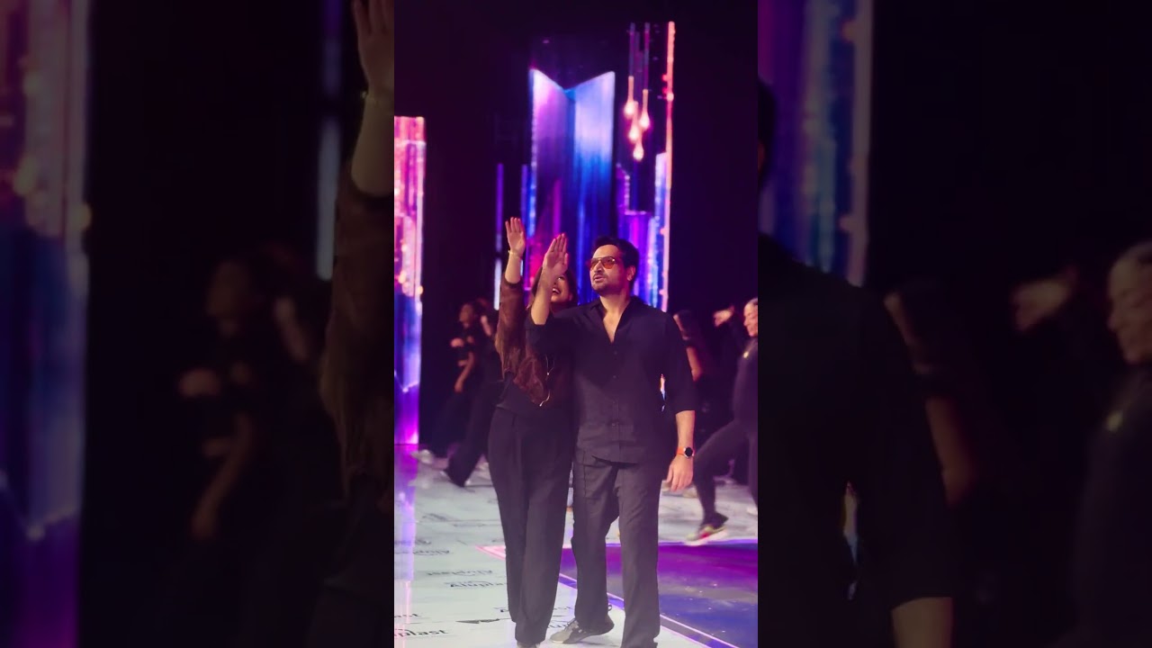Mehwish Hayat Dance at the final rehearsals! 💫