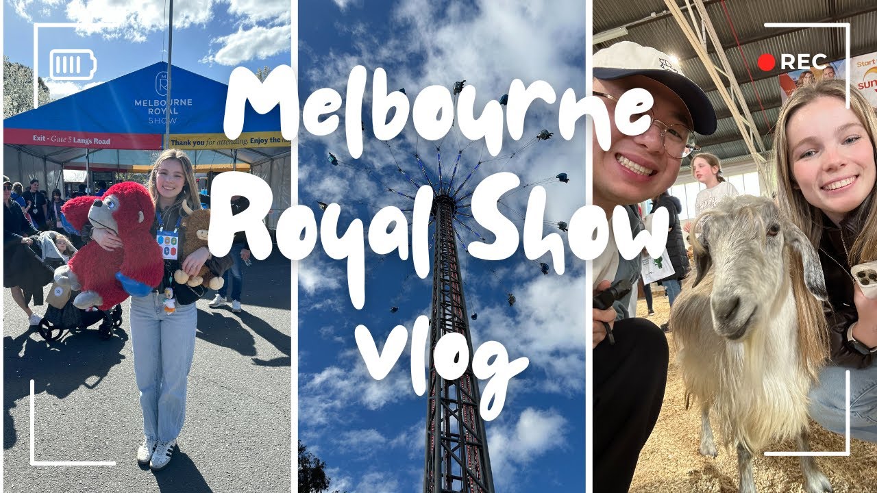 Melbourne Royal Show 2025 | day in the life :)