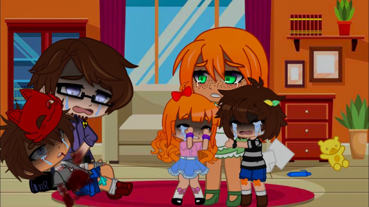 Mikey get up… || FNAF || Afton Family || are we too young for this… Pt. 2 || Angst || Gacha Club