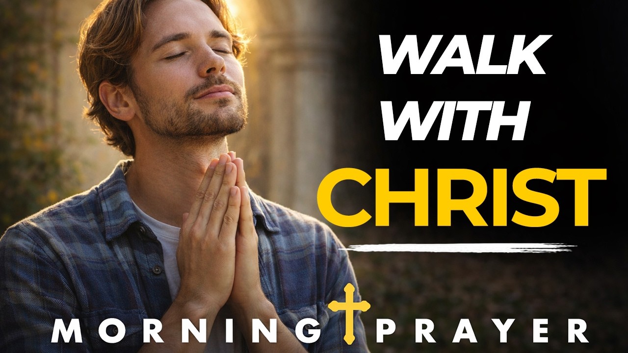 A Prayer to Walk With Christ Through This Day | Morning prayer