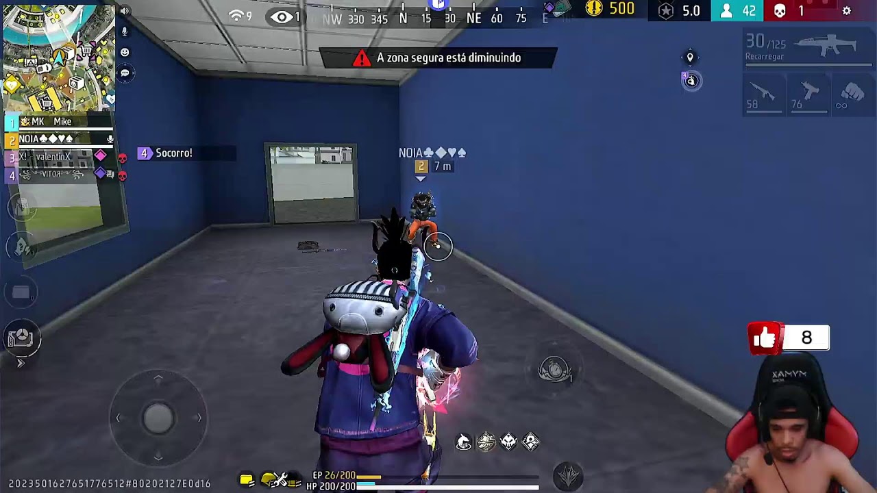 RUMO AO DESAFIANTE FREE FIRE AO VIVO! JOGANDO COM INSCRITOS