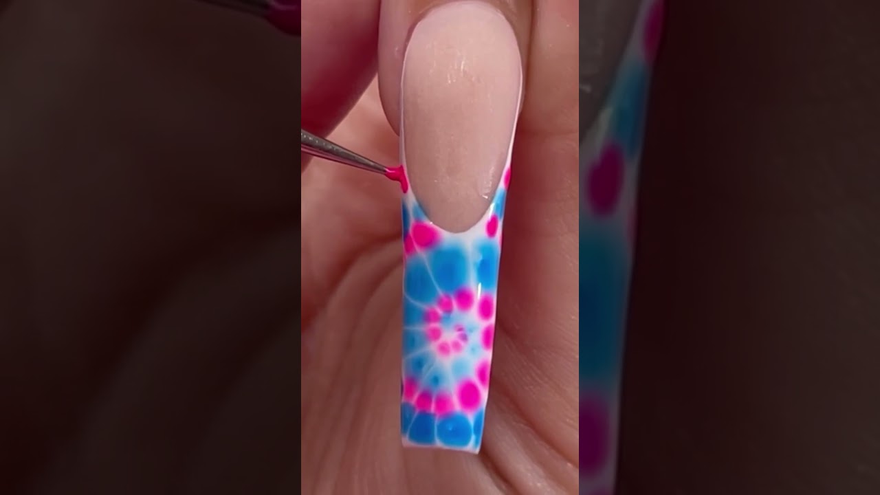 Alice in Wonderland Nails!‼️FULL TUTORIAL ON MY CHANNEL‼️ #characternails #90snails #nailart #nails
