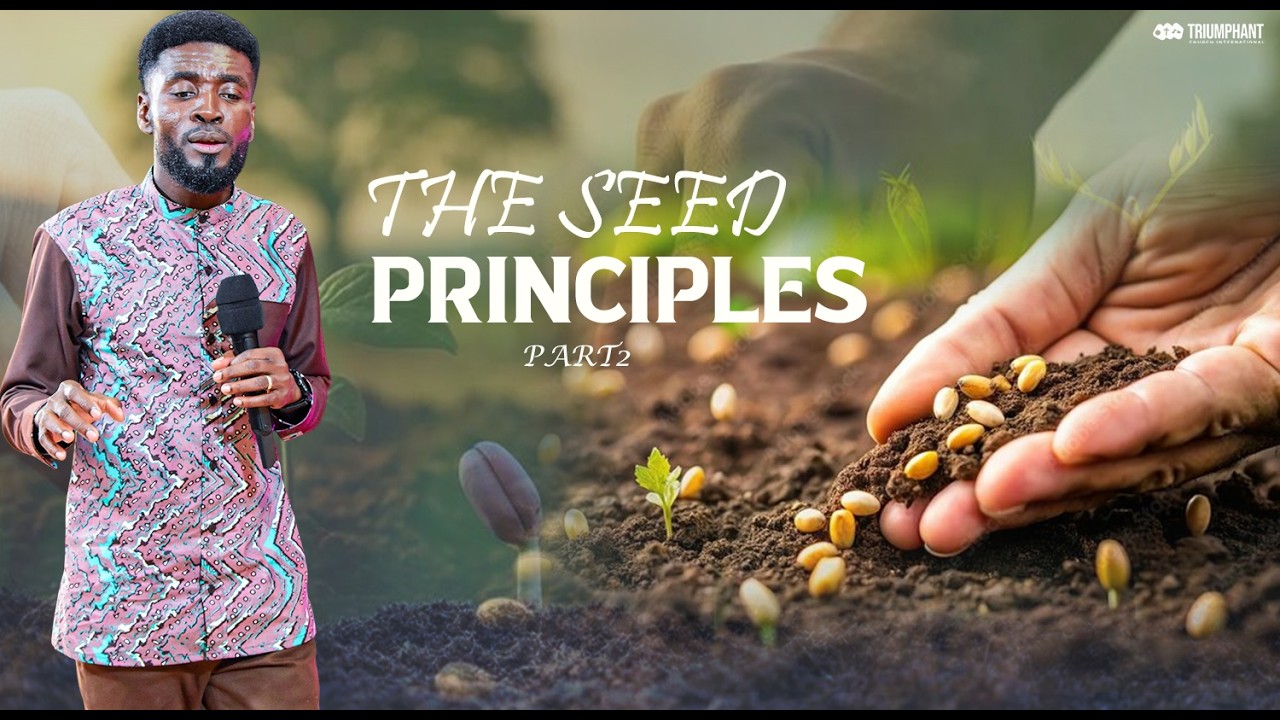 SEED PRINCIPLE PART 2.BY PROPHET VICTOR EMMANUEL BOAKYE.
