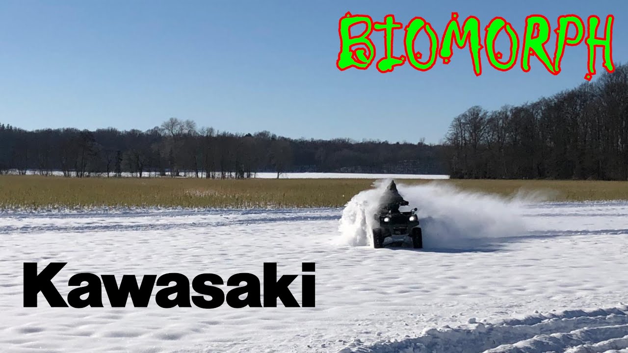 Auf der Suche nach noch mehr Tiefschnee | Kawasaki KVF 750 Brute-Force | BI0M0RPH