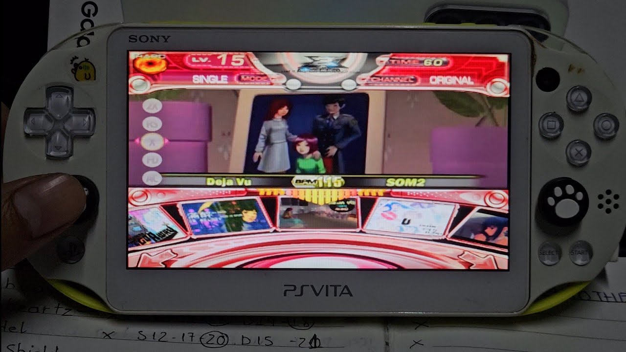 Demo Test 2 Pumpitup Exceed 2 mod PSP (newsong and preview)