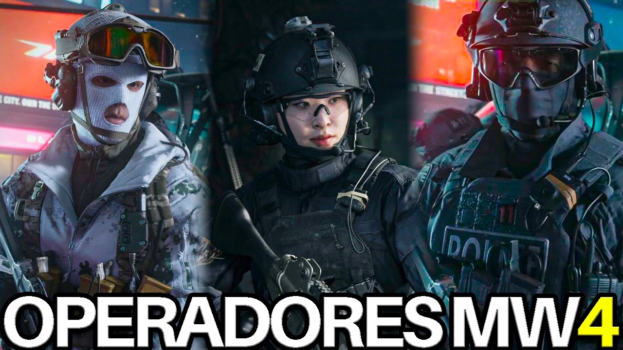 NEW OPERATORS (SKINS) MW4 IS RODION RETURNING?