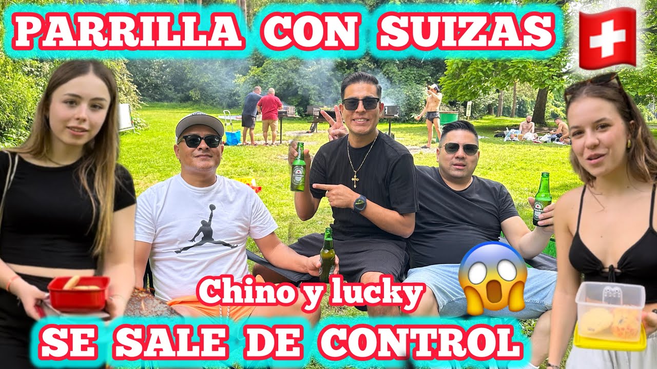 Por una parrilla todo se salio de control en Suiza 🇨🇭Chino Risas - Comico Lucky
