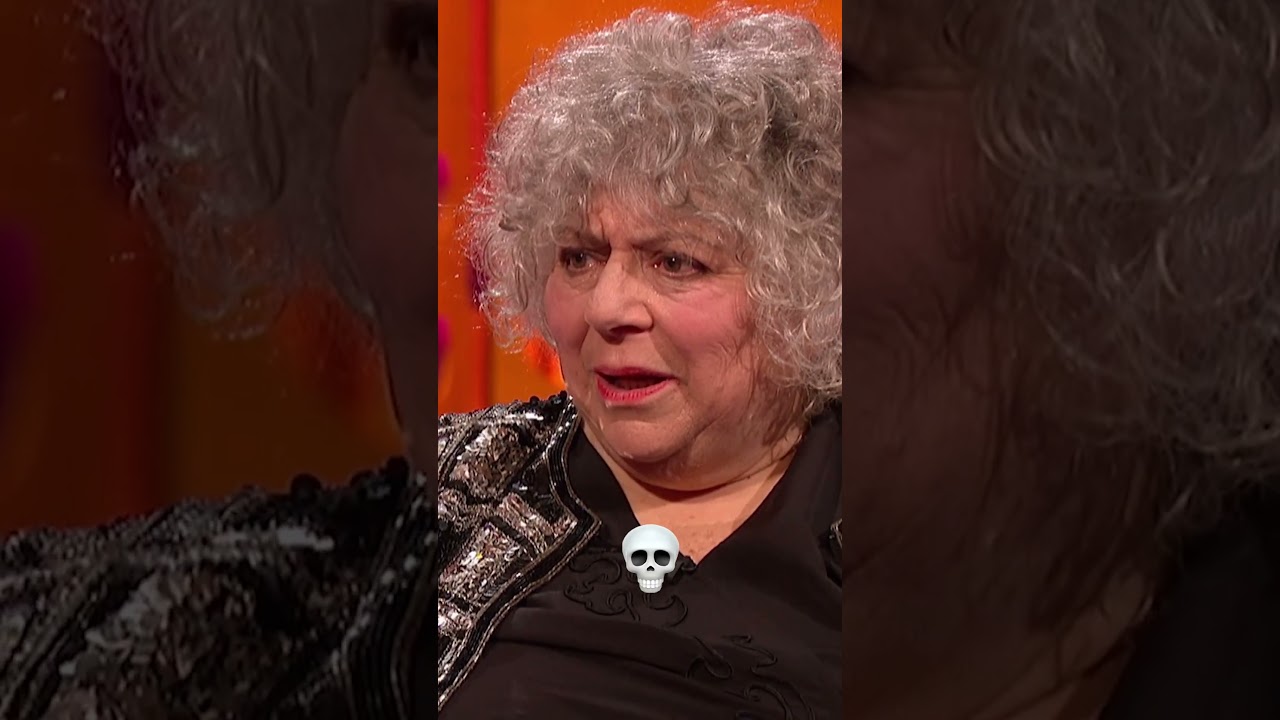 Dominic Cooper shocks the unshockable Miriam Margolyes 😅