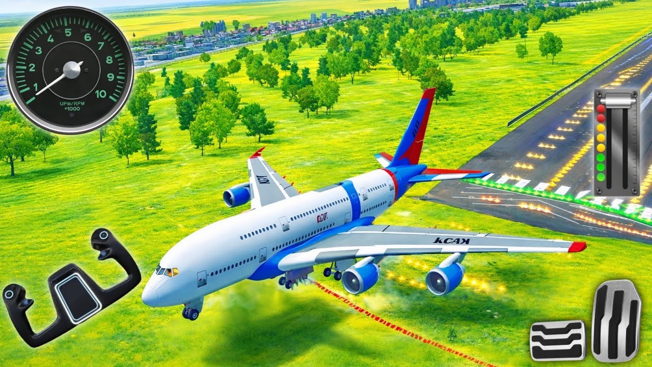Airplane Flight Simulator | Full Pilot Career Mode | Android Gameplay 