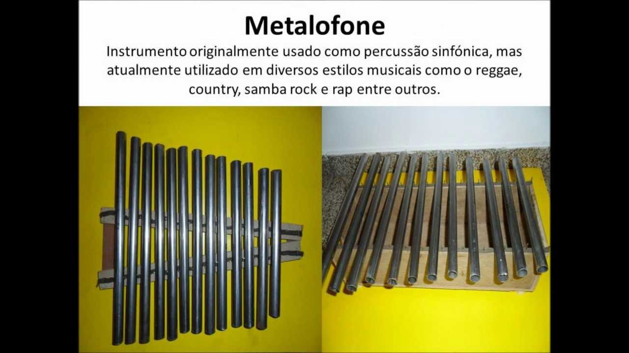 Fazendo Percussão - Metalofone