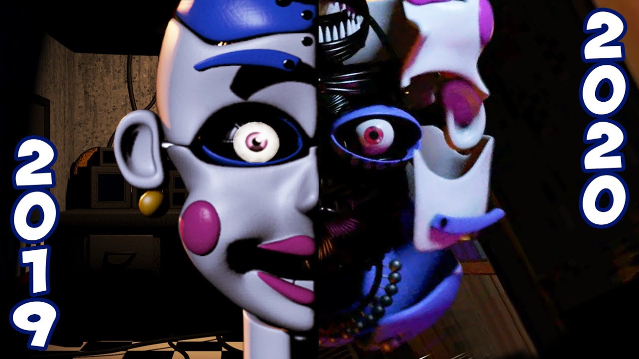 Circus Baby's Diner 2020 vs. 2019 Jumpscares Comparison