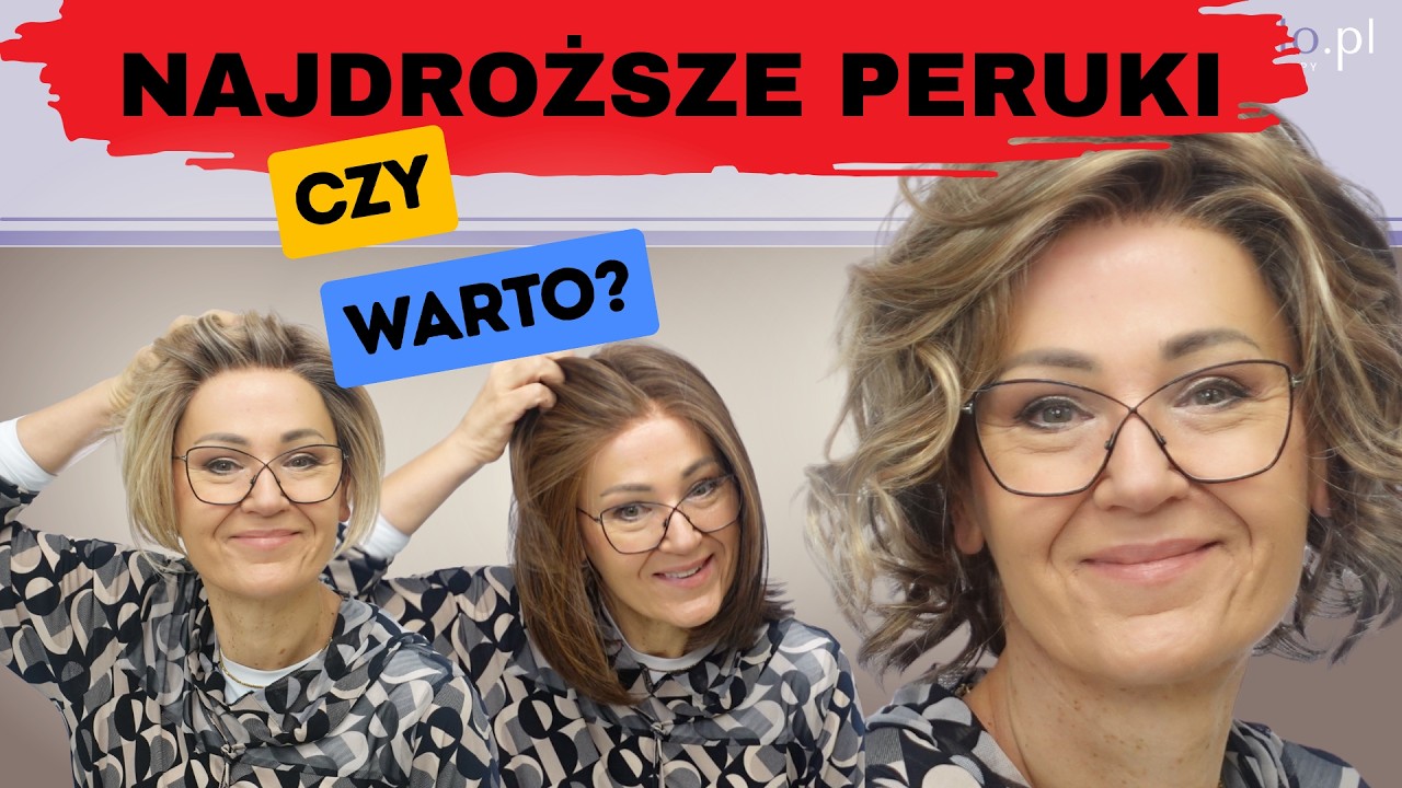 NAJDROŻSZE PERUKI – czy naprawdę są warte swojej ceny? 😱 Zobacz, co dostajesz PREMIUM!