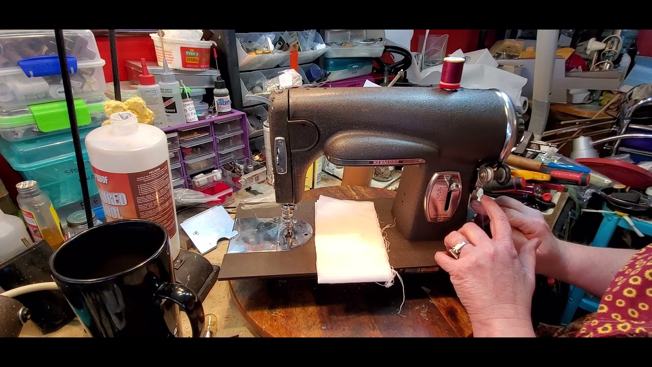 Kenmore 117.959 Sewing Machine Demonstration