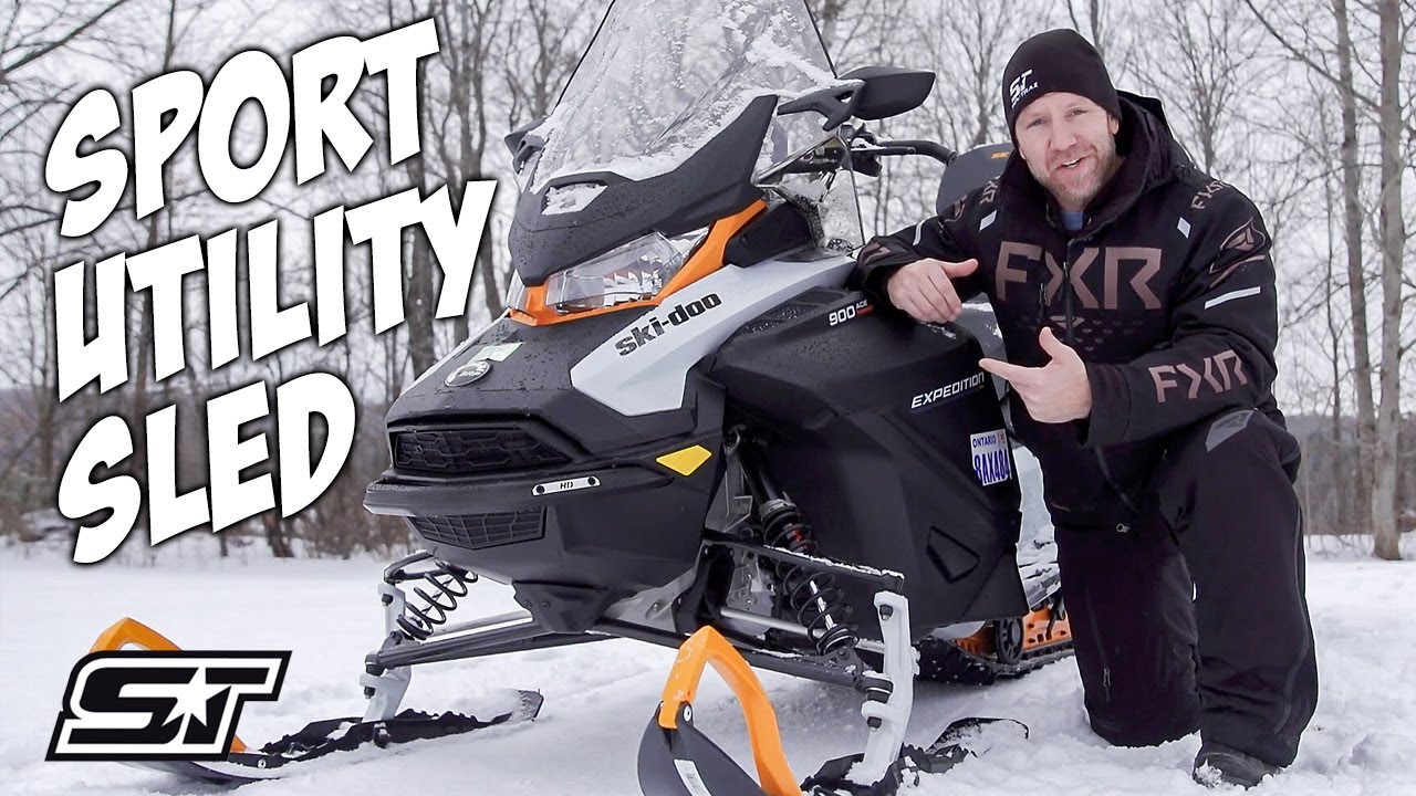 Обзор двухместного снегохода Ski Doo Expedition SE 900 ACE Turbo Sport Utility 2023 года