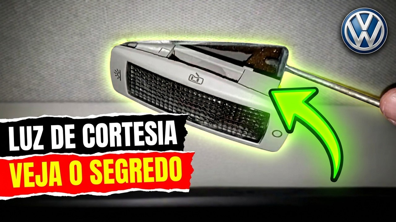 LUZ DE DE CORTESIA TRASEIRA LATERAL , FOX, GOL, VOYAGE, JETTA COMO TROCAR?