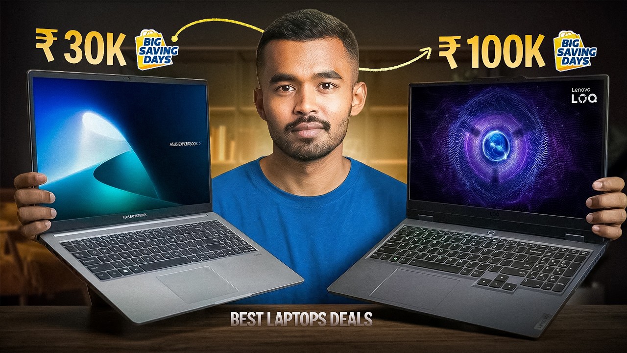 Best Laptop Deals - Flipkart Big Saving Days 2026 | Best Laptop under 30000 / 40000 - 1 Lakh in 2026