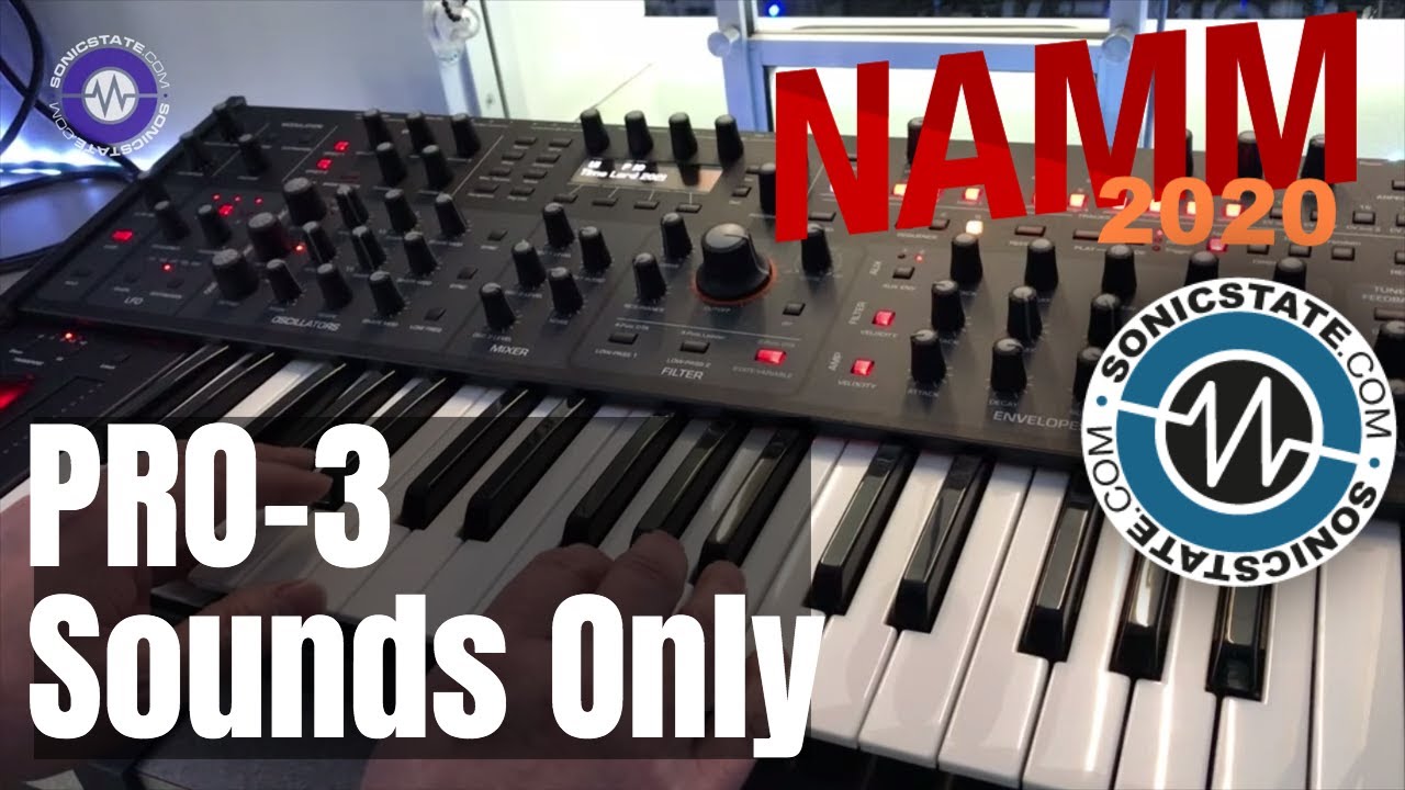 NAMM 2020 Sequential Pro 3 Sounds Only