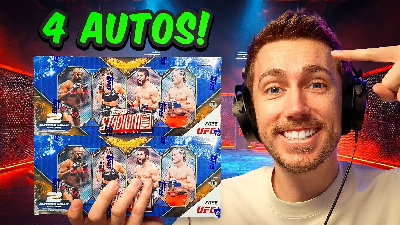 Opening *BRAND NEW* UFC Cards! (4 Autographs)
