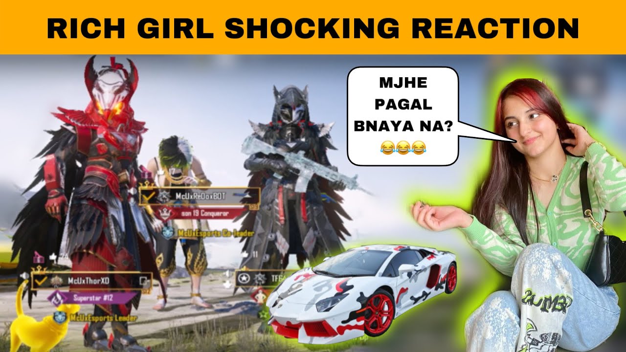 FINALLY I MET A GIRL WITH X-SUIT😍 & SHE GOT SHOCKED AFTER SEEING MY MAX BLOOD RAVEN X-SUIT😂