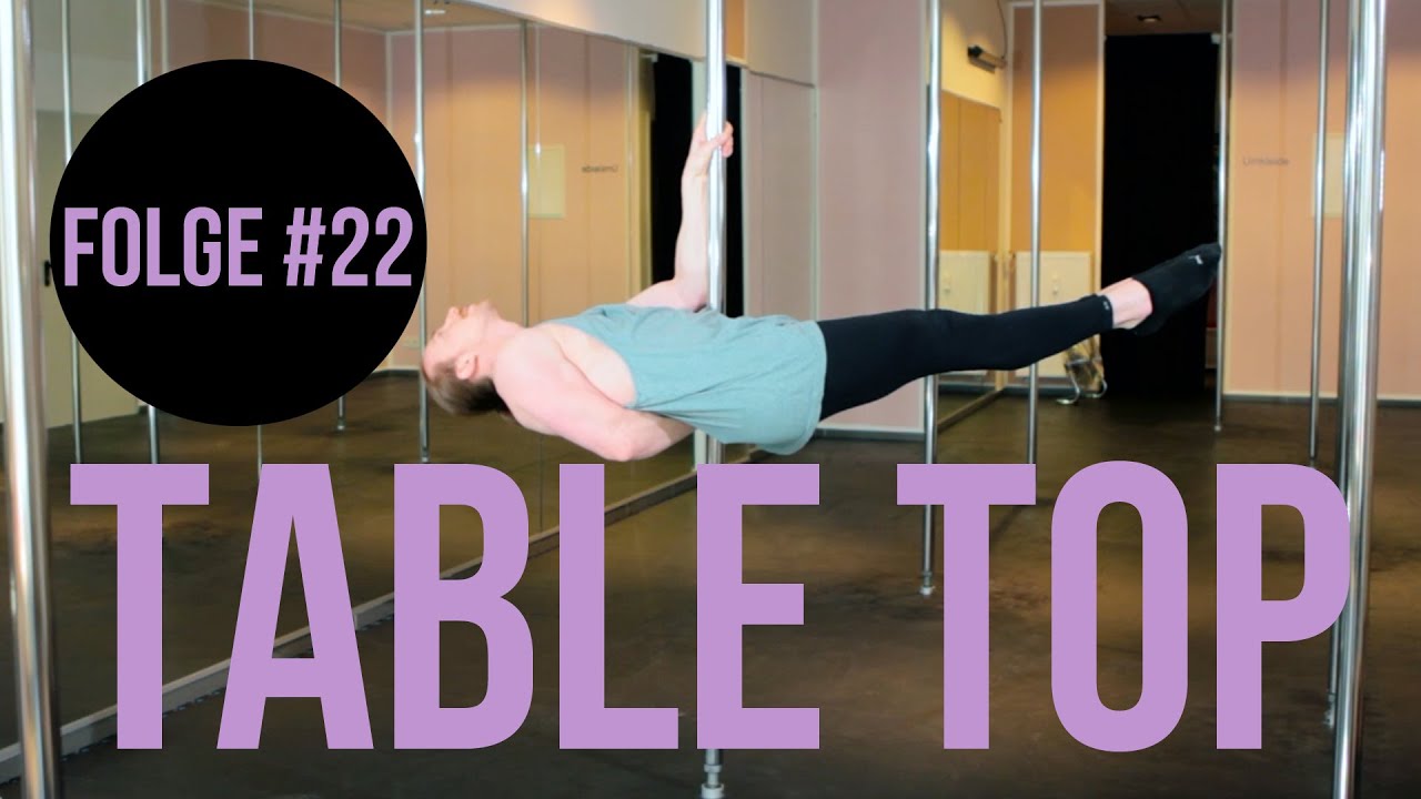 Poledance Training #22 - Table Top / Back Support Plank / Pole Dance und Pole Fitness in Köln