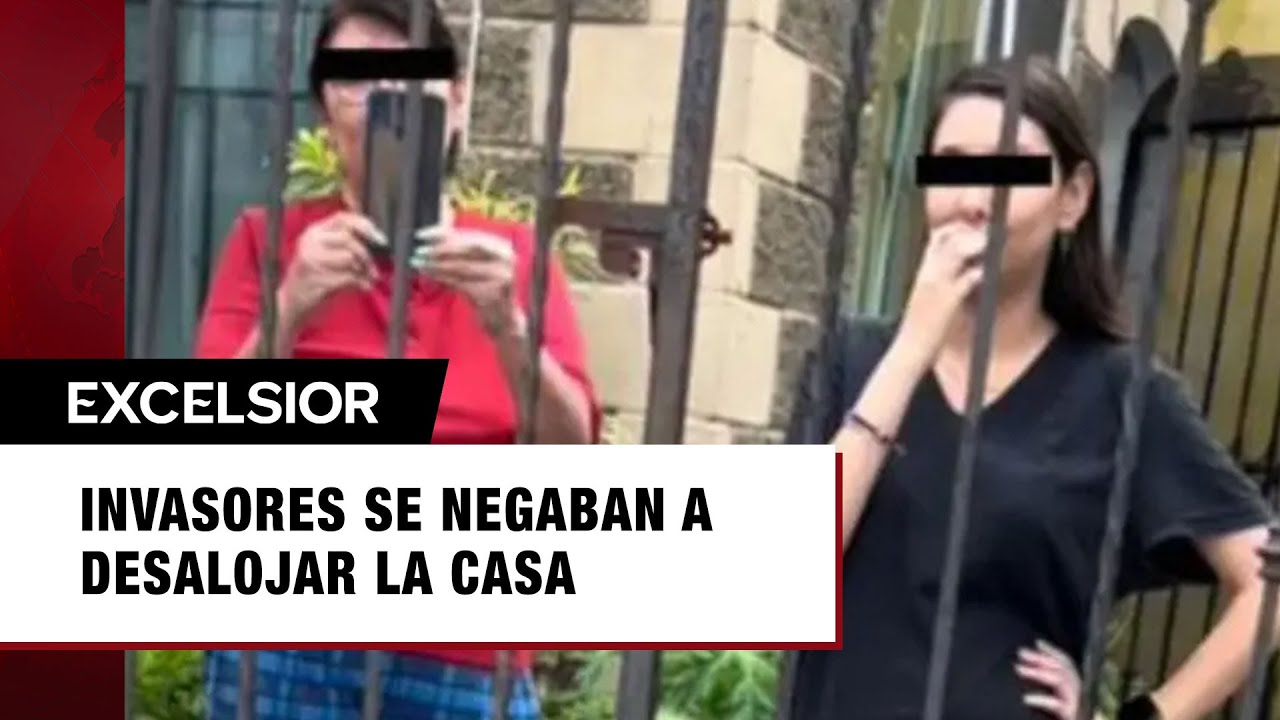 Familia regresa de EU y encuentra su casa invadida por extraños