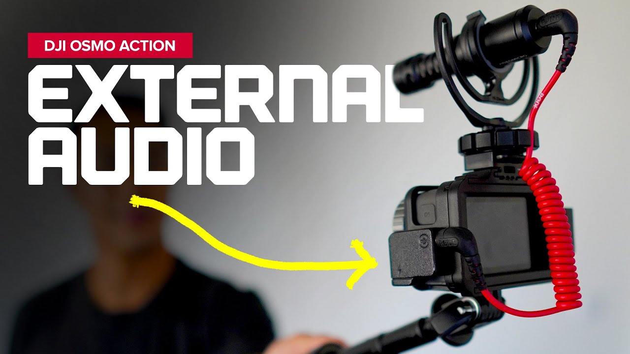 DJI Osmo Action Audio Adapter by CYNOVA