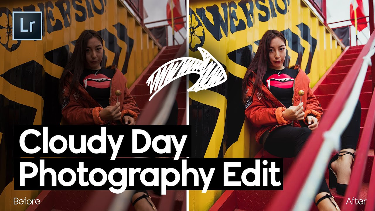 SALE!!! How to Edit Cloudy Day Portraits in Lightroom CC | Color Grading Tutorial | With Asset Files