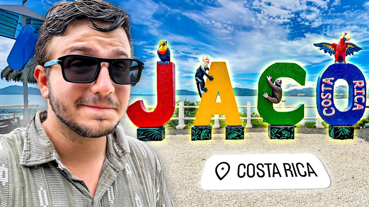 Así es la PLAYA MÁS FAMOSA de COSTA RICA 🇨🇷 | Jacó